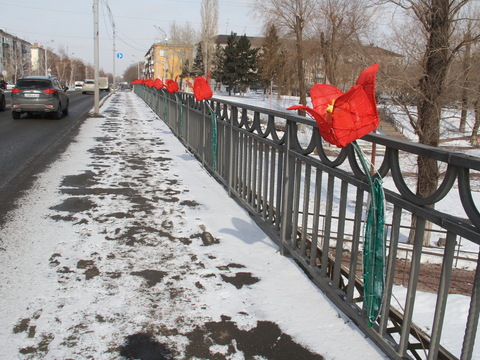 Усть-Каменогорск украшают к Наурызу