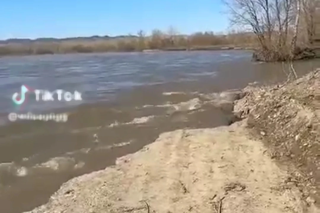 Жители села Степное обеспокоены уровнем воды реке Ульбе (видео)