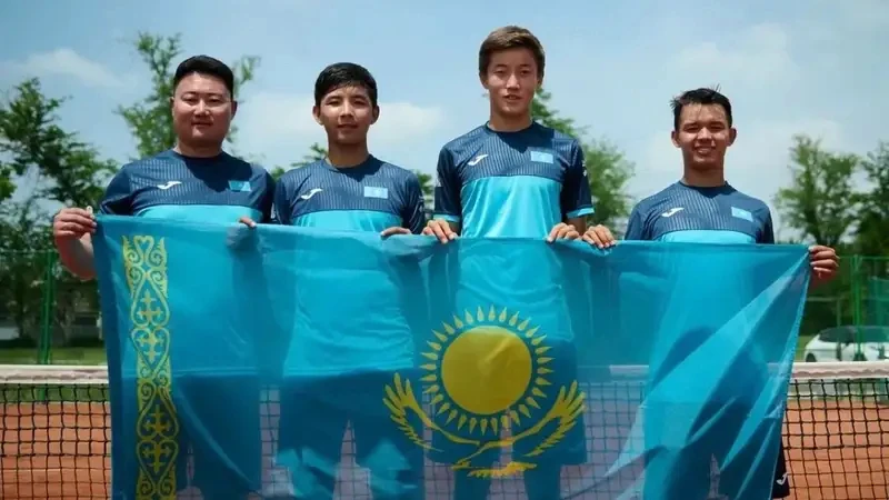 Сборная Казахстана досрочно вышла в четвертьфинал отбора Juniors Davis Cup