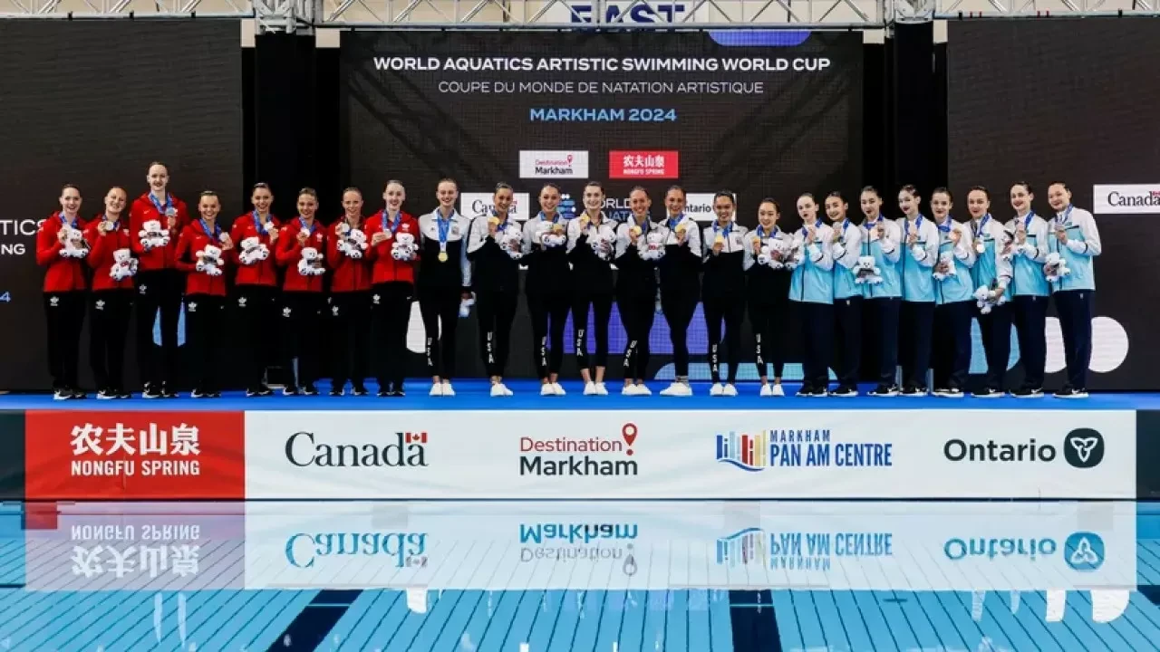 Второе командное место завоевал Казахстан по итогам Кубка мира World Aquatics