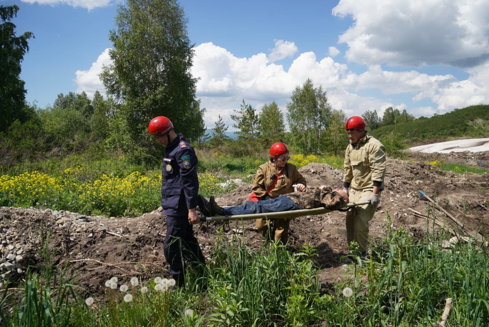 В ВКО провели учения на случай схода селя