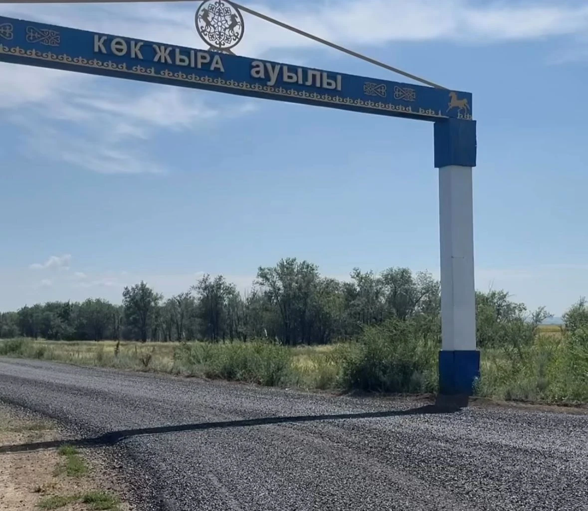 В районе Самар ремонтируют дорогу в Кок-Жыре (видео)