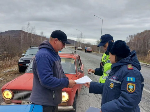 На дорогах ВКО провели акцию «Безопасный автомобиль»