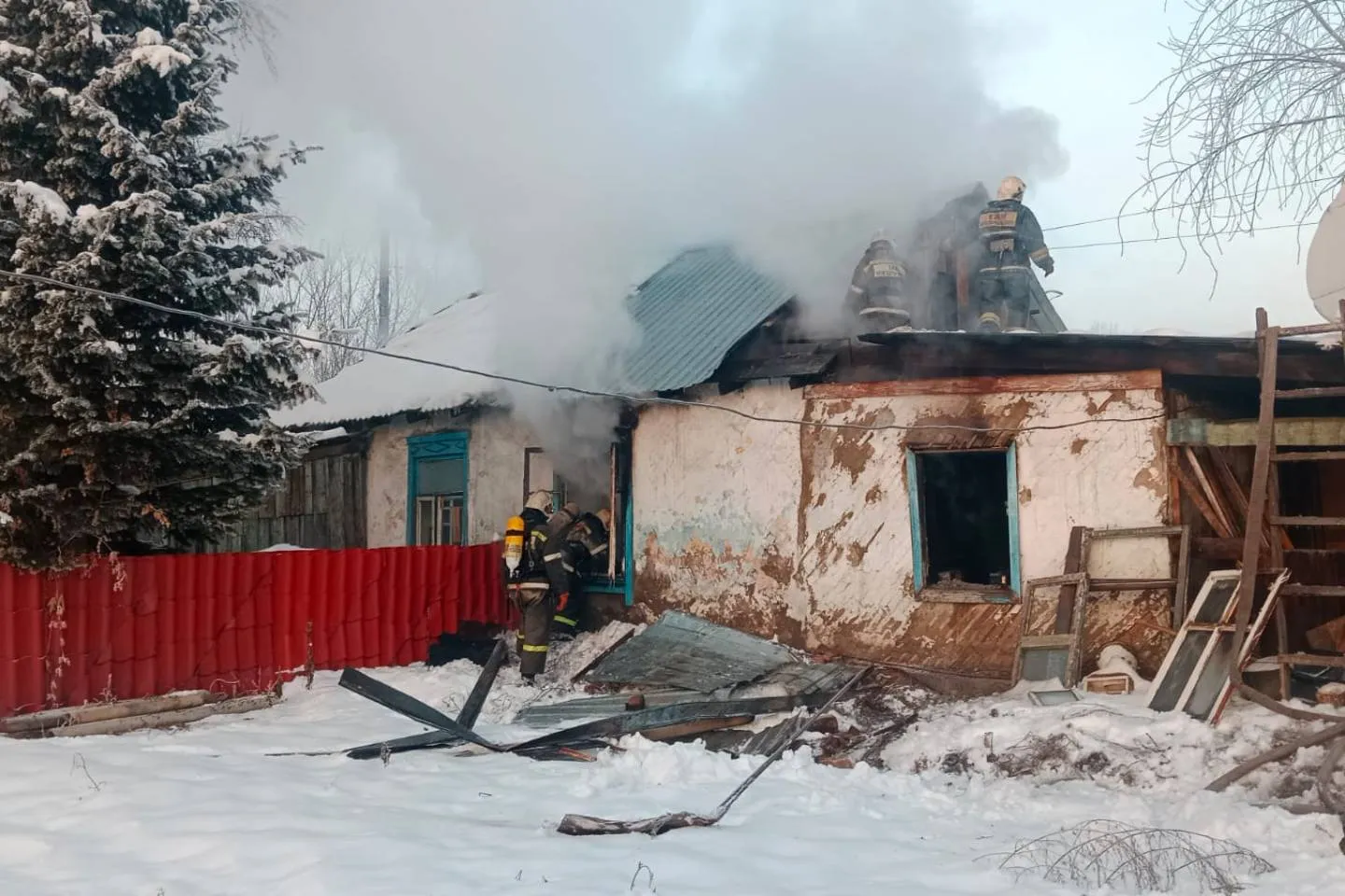 В результате пожара в городе Алтай погиб мужчина