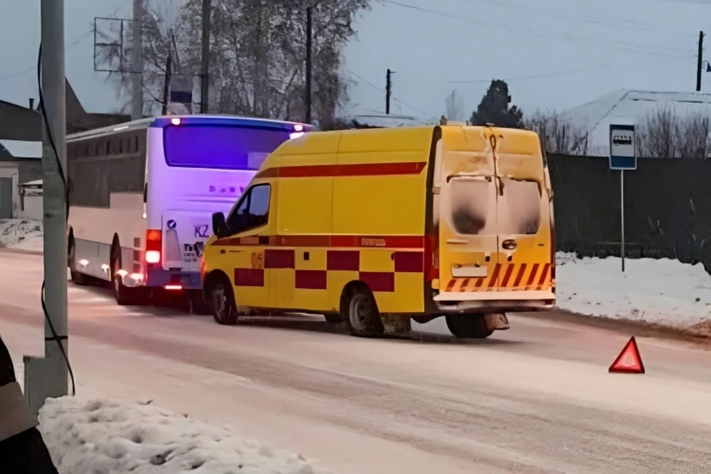 В Усть-Каменогорске в результате ДТП с участием автобуса пострадал ребенок