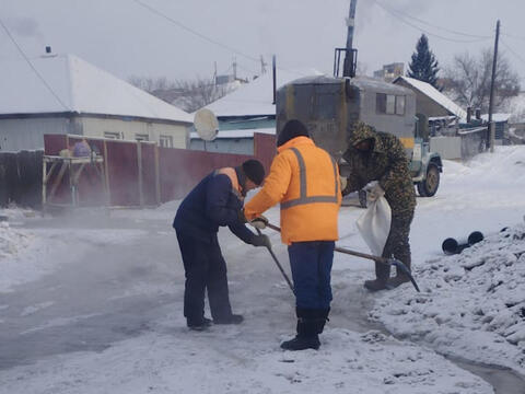 В Усть-Каменогорске продолжается борьба с подтоплением в Шмелевом логу